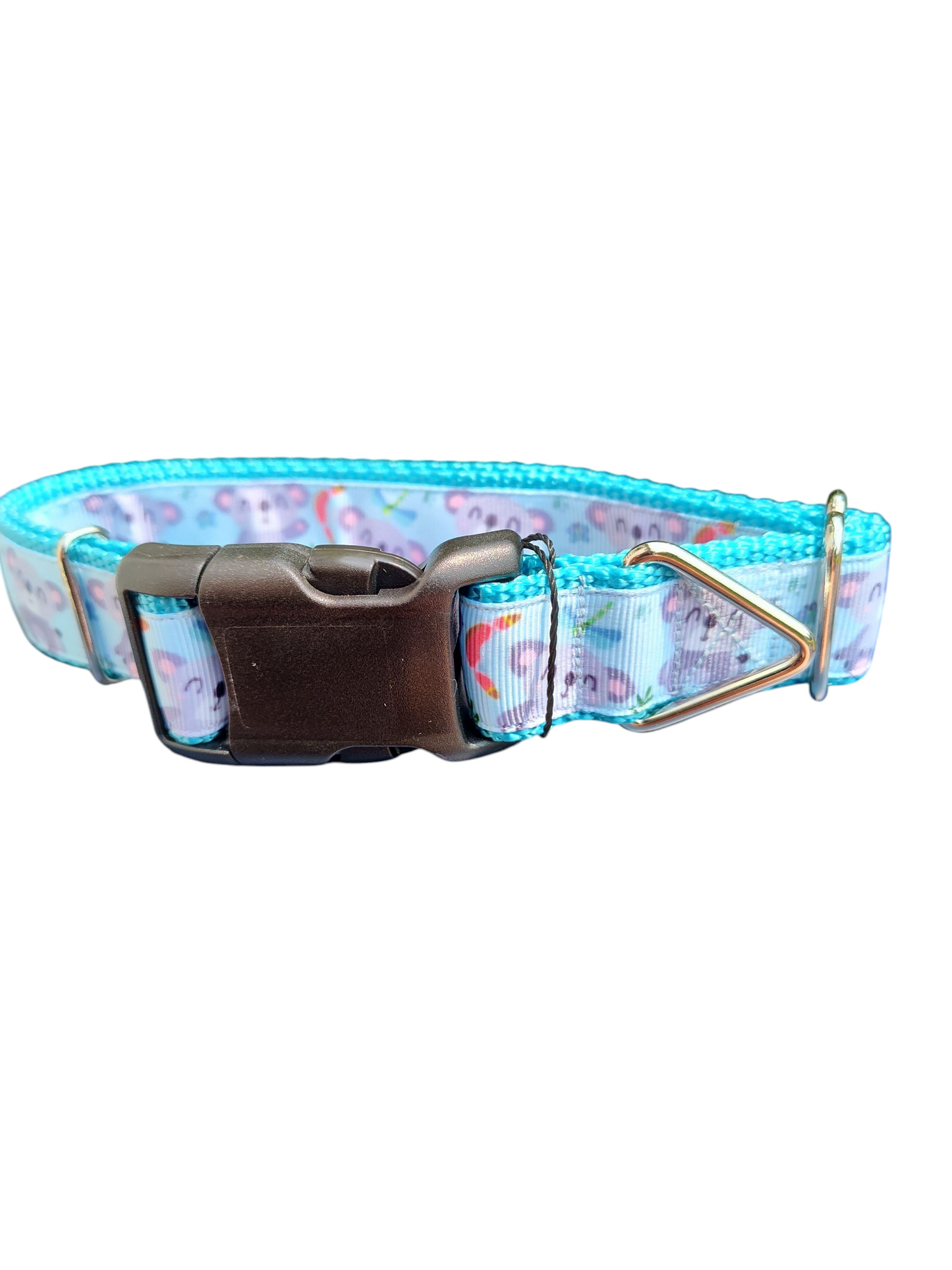 Koala At Play Nylon Dog Collar