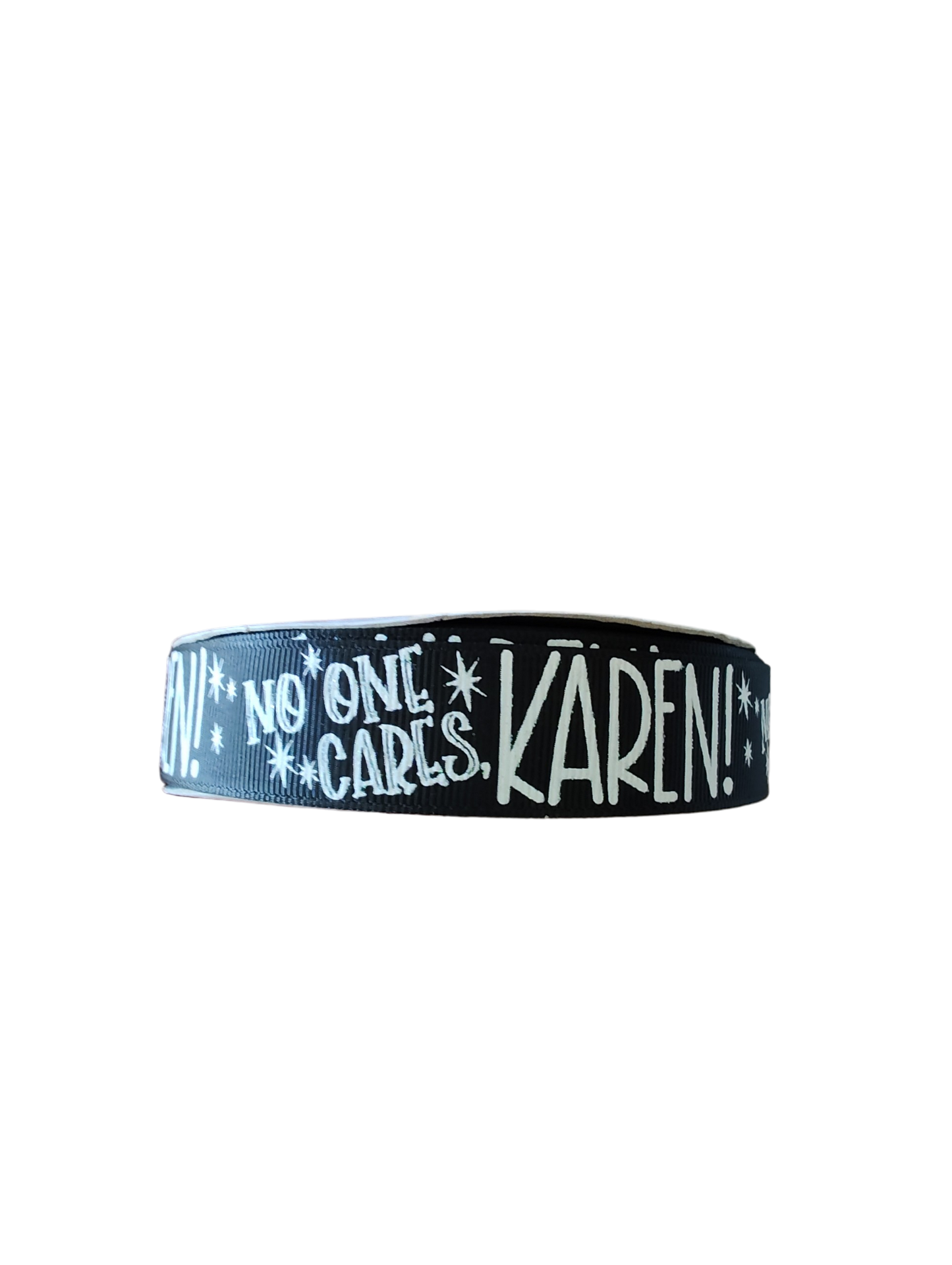 No One Cares Karen Nylon Dog Collar