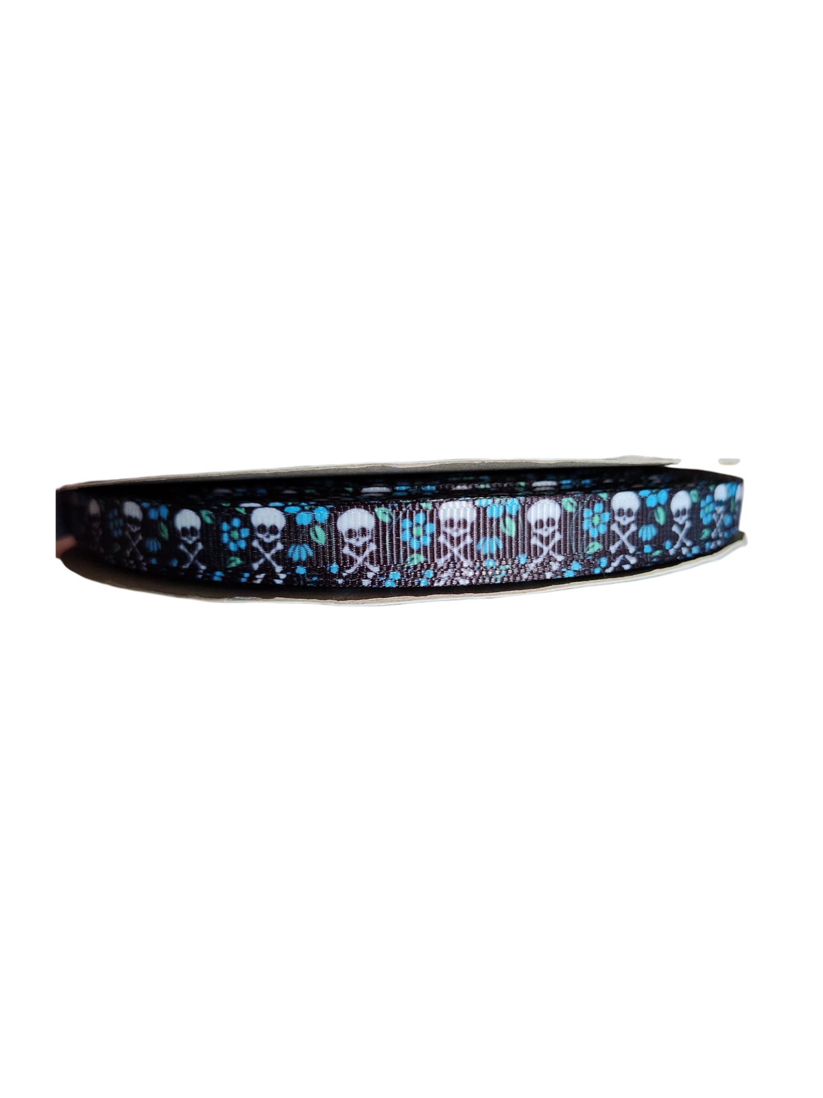 1/2" Skulls & Flowers Nylon Dog / Cat Collar
