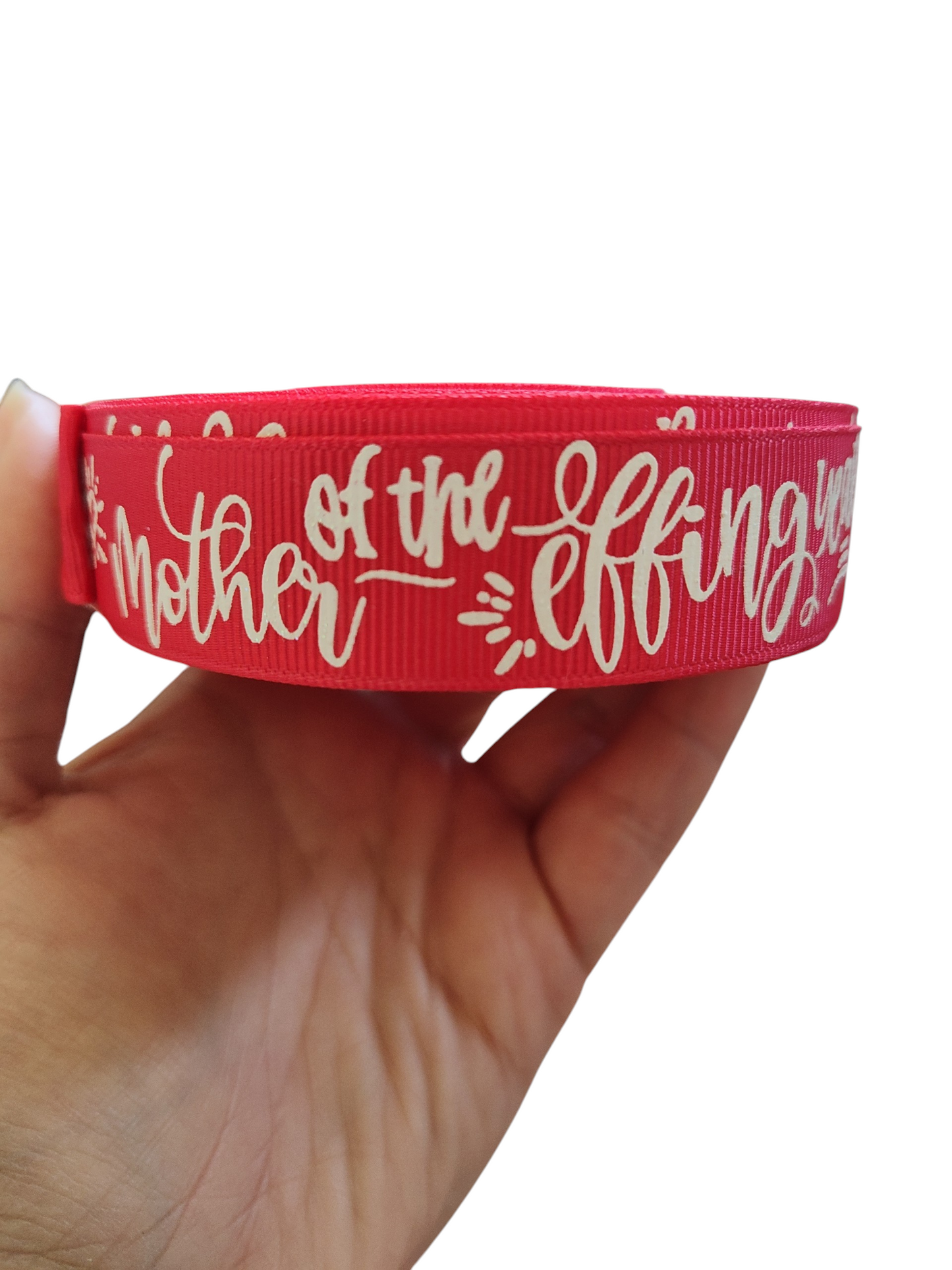 Mother of the Effing Year Nylon Dog Collar