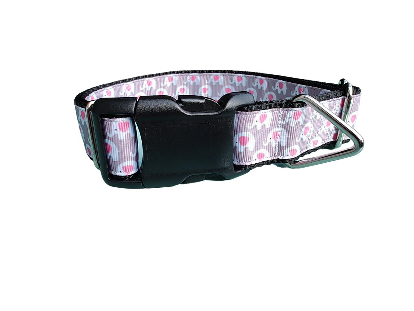 Elephants Nylon Dog Collar - Doot's Pet LLC Collars For A Cause
