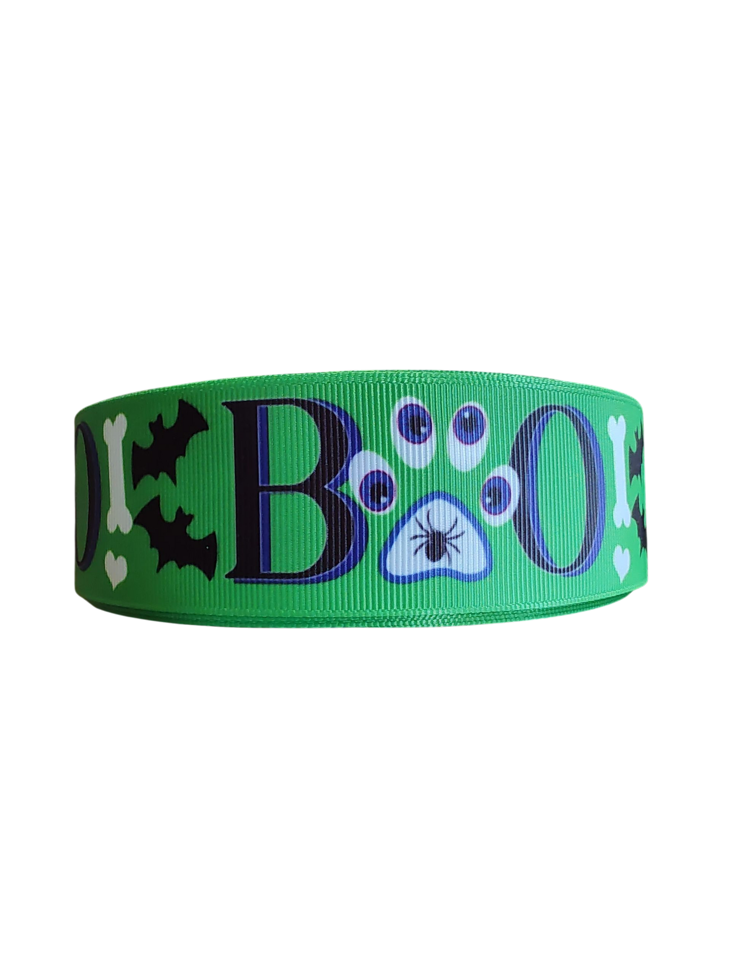 1.5" Wide Boo Paws Nylon Dog Collar