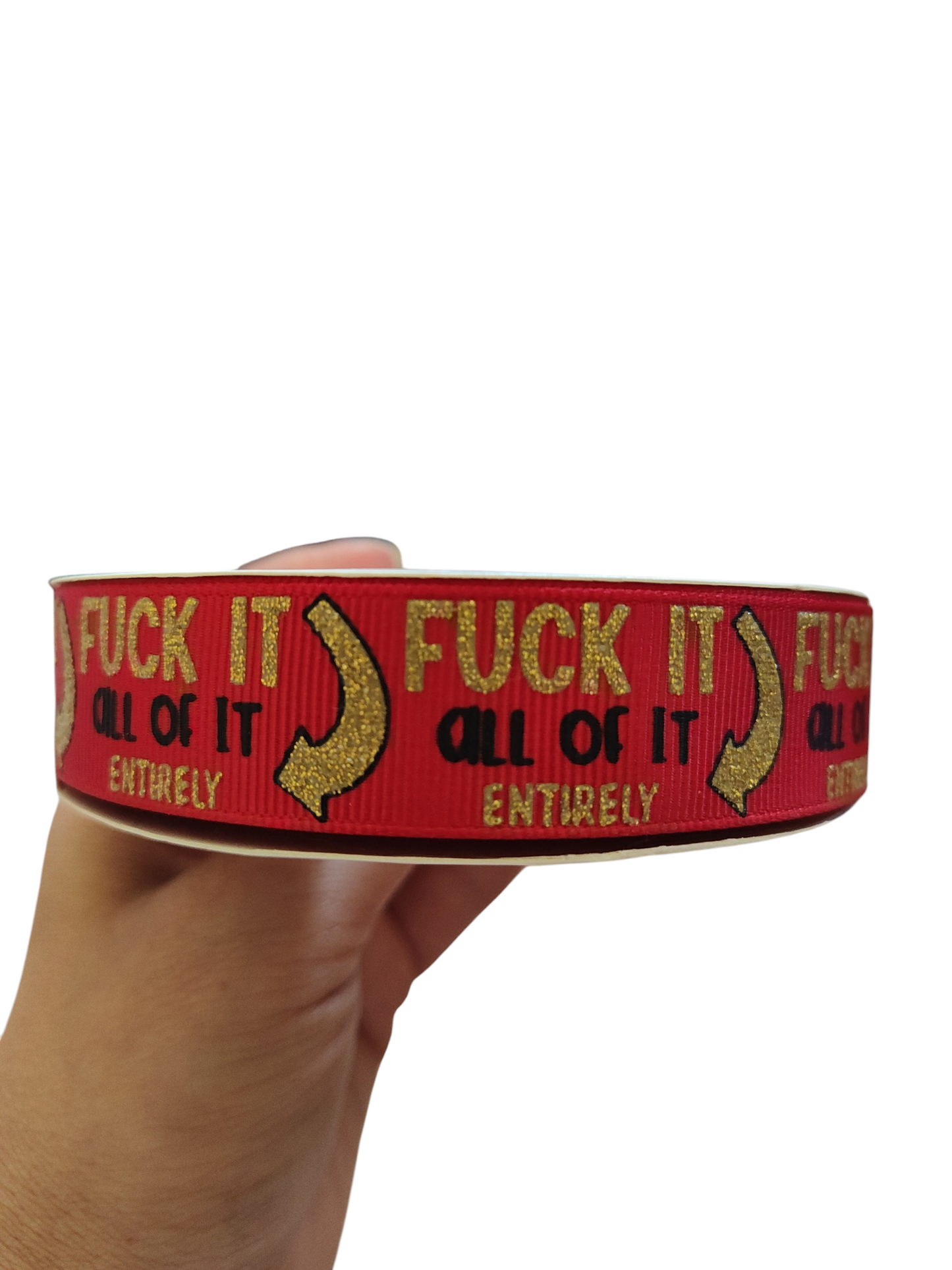 Fuck All Of It Nylon Dog Collar
