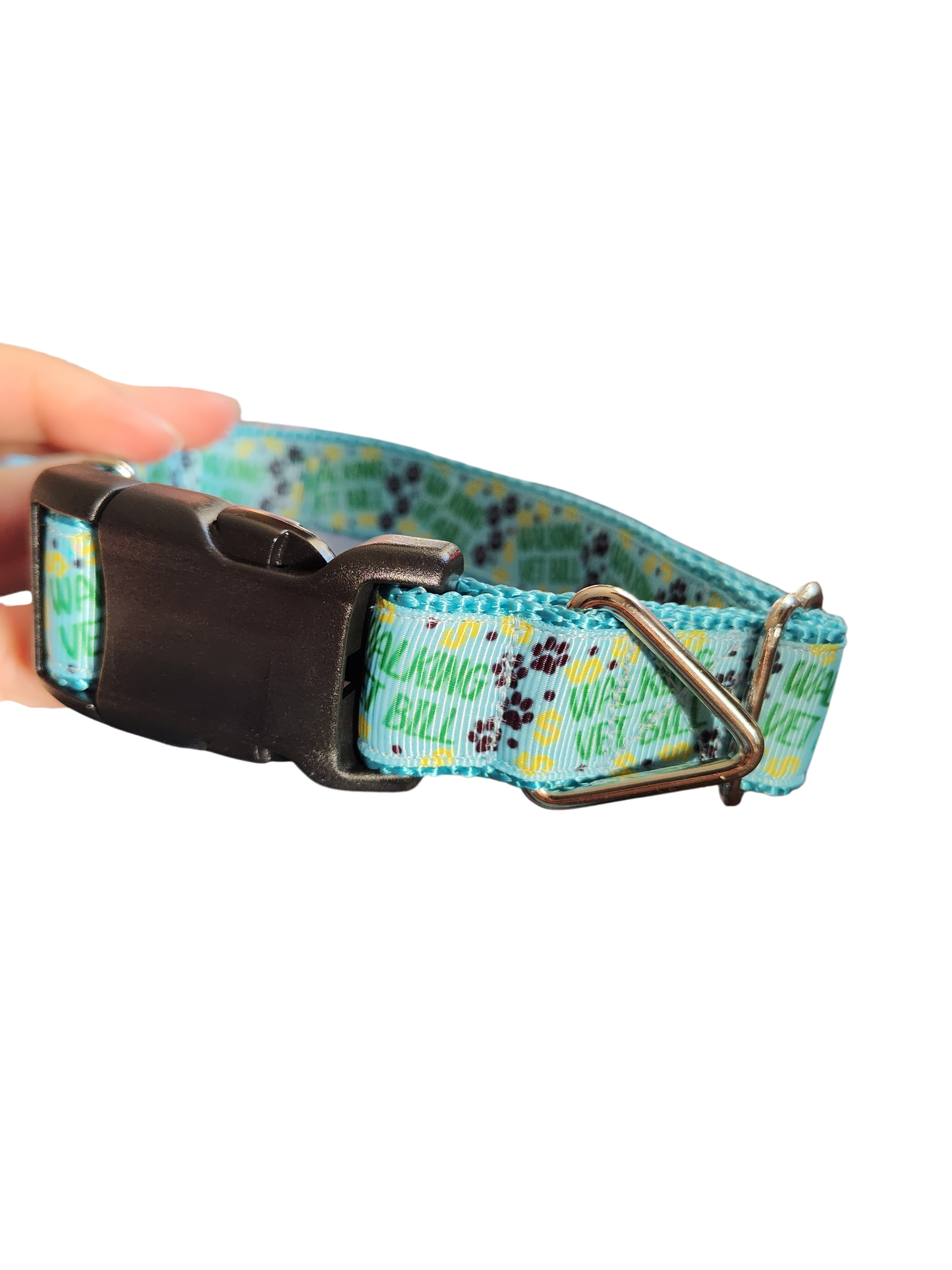 Walking Vet Bill Nylon Dog Collar