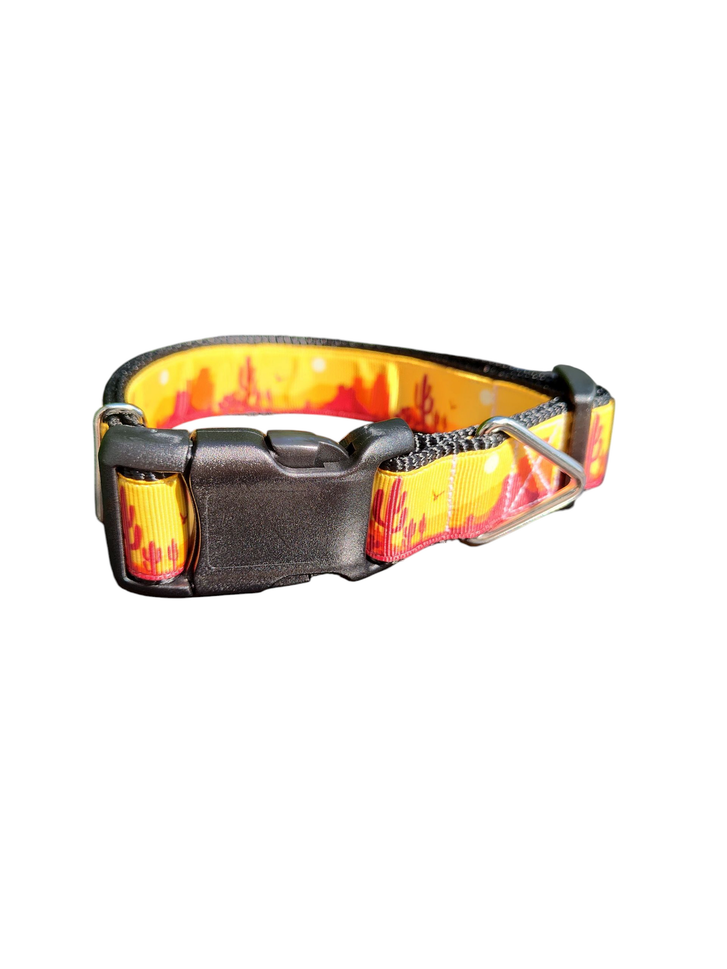 Desert Landscape Nylon Dog Collar