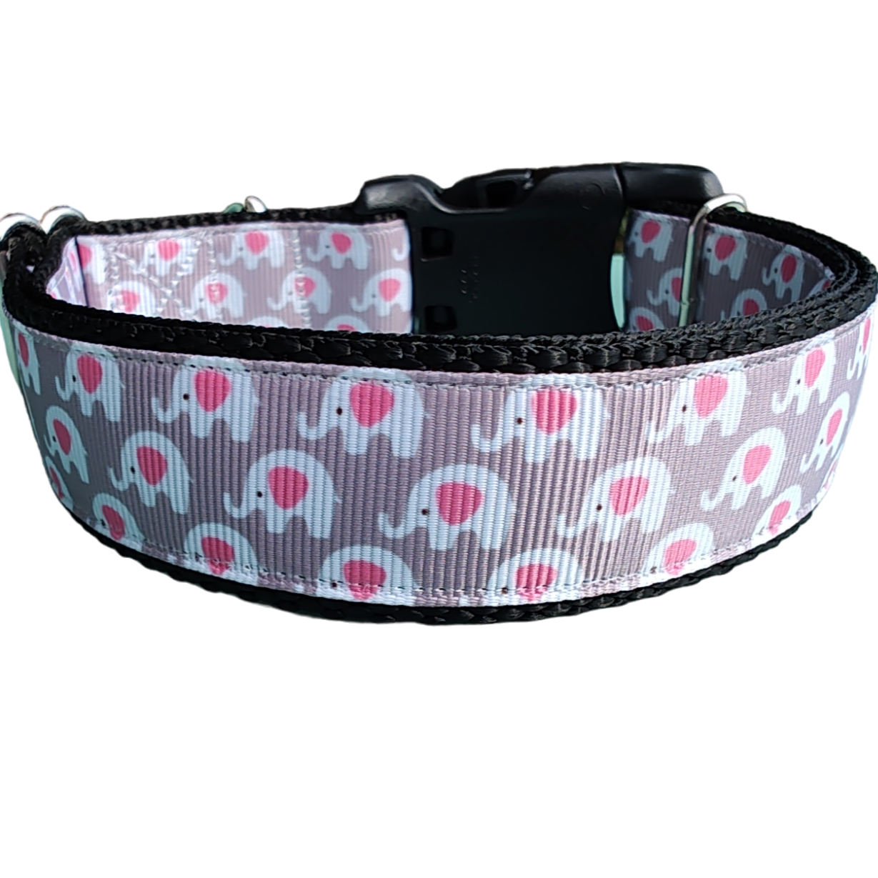 Elephants Nylon Dog Collar - Doot's Pet LLC Collars For A Cause