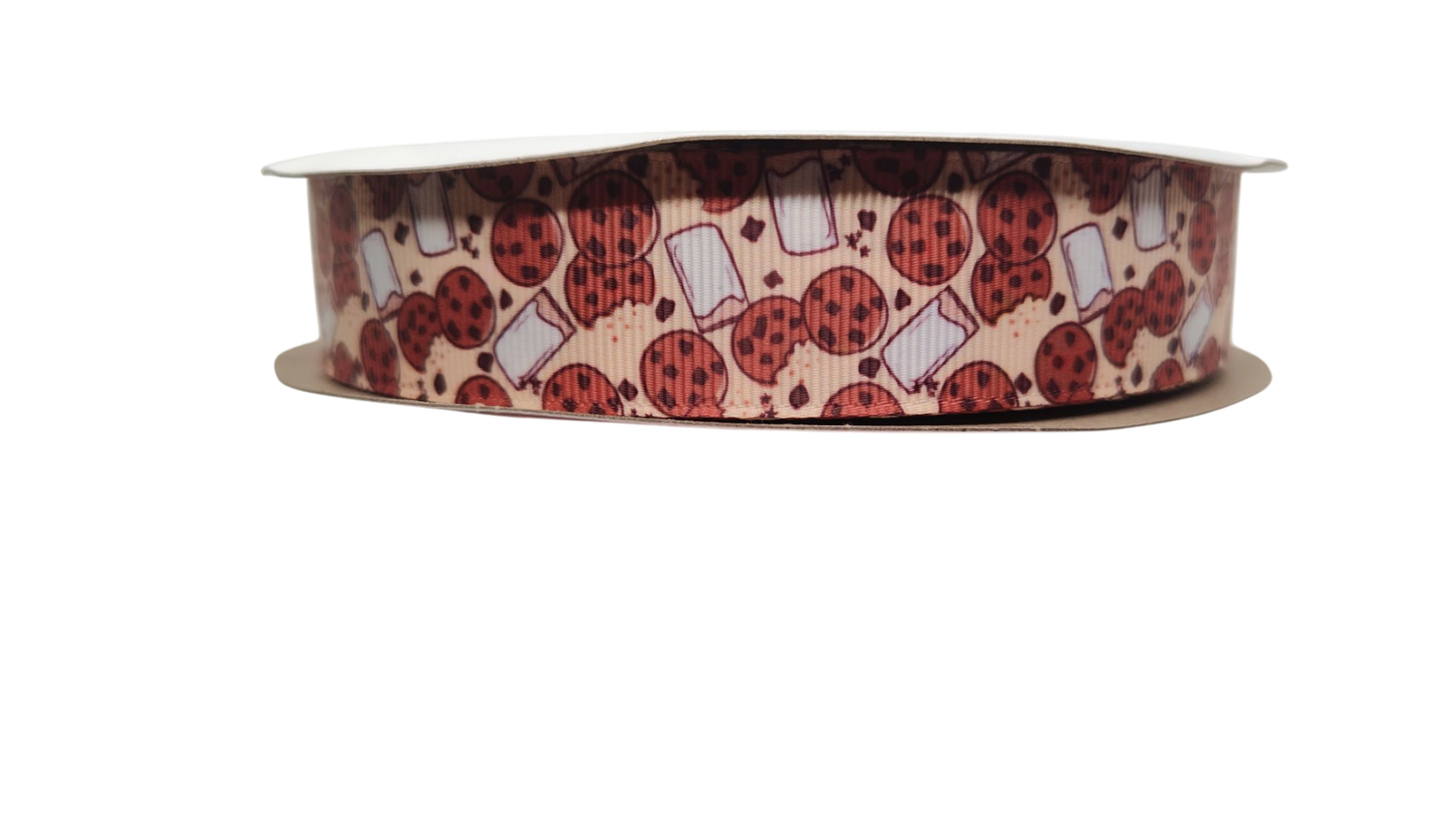 Milk and Cookies Nylon Dog Collar