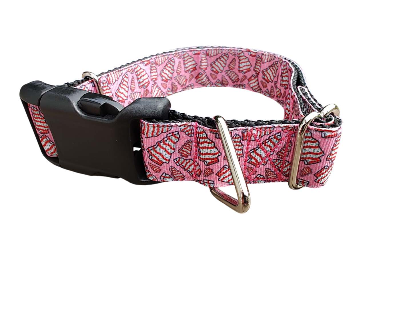 Snack Cake Trees Nylon Dog Collar