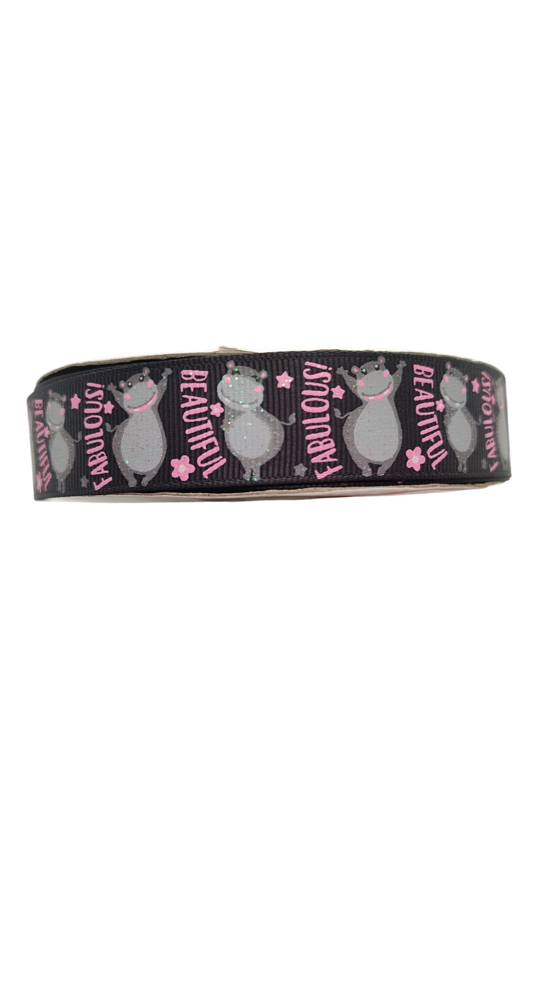 Hippo Nylon Dog Collar