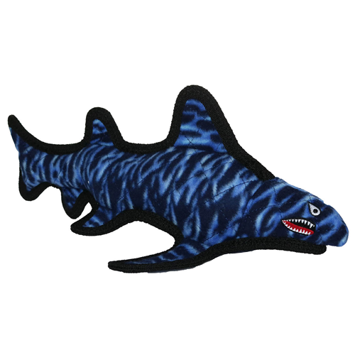 Tuffy Dog Toys - VIP Products - Tuffy Ocean Shark, Durable, Tough, Squeaky Dog Toy - Doot's Pet LLC Collars For A Cause