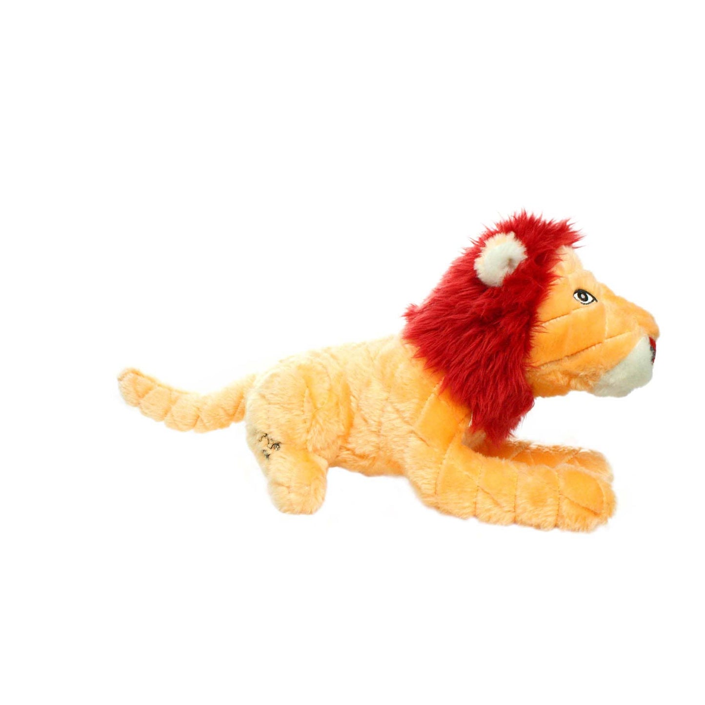 Tuffy Dog Toys - VIP Products - Mighty Safari Lion, Plush, Squeaky Dog Toy - Doot's Pet LLC Collars For A Cause