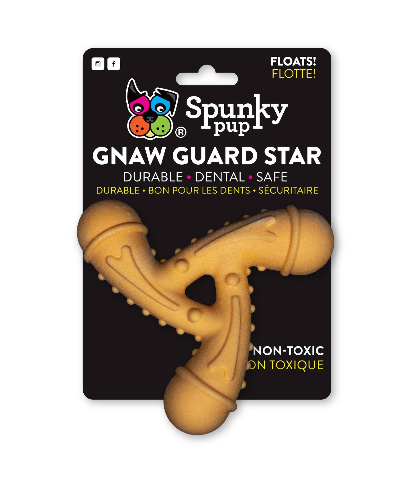 Spunky Pup - Gnaw Guard Foam Toys Star - Doot's Pet LLC Collars For A Cause