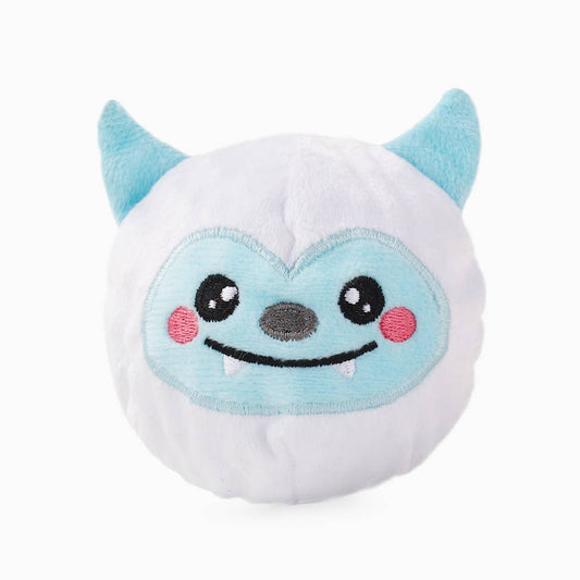 Hugsmart Products Inc - HugSmart Pet - Happy Woofmas | Yeti- Dog Ball Toy