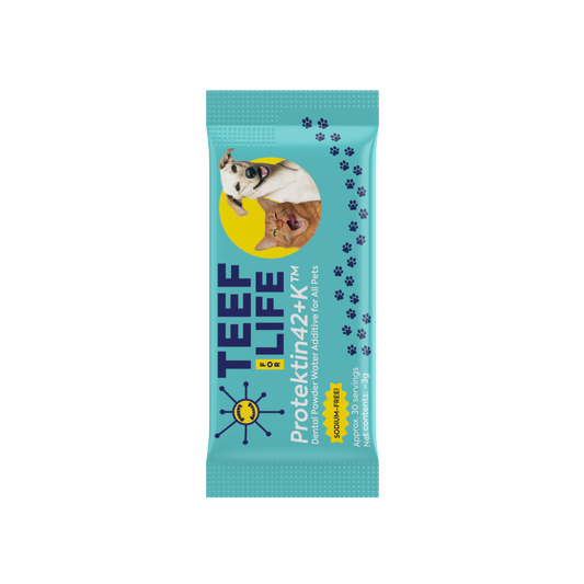 Refill Powder Packet Bundles - Protektin42K for All Pets (sodium-free) - Doot's Pet LLC Collars For A Cause
