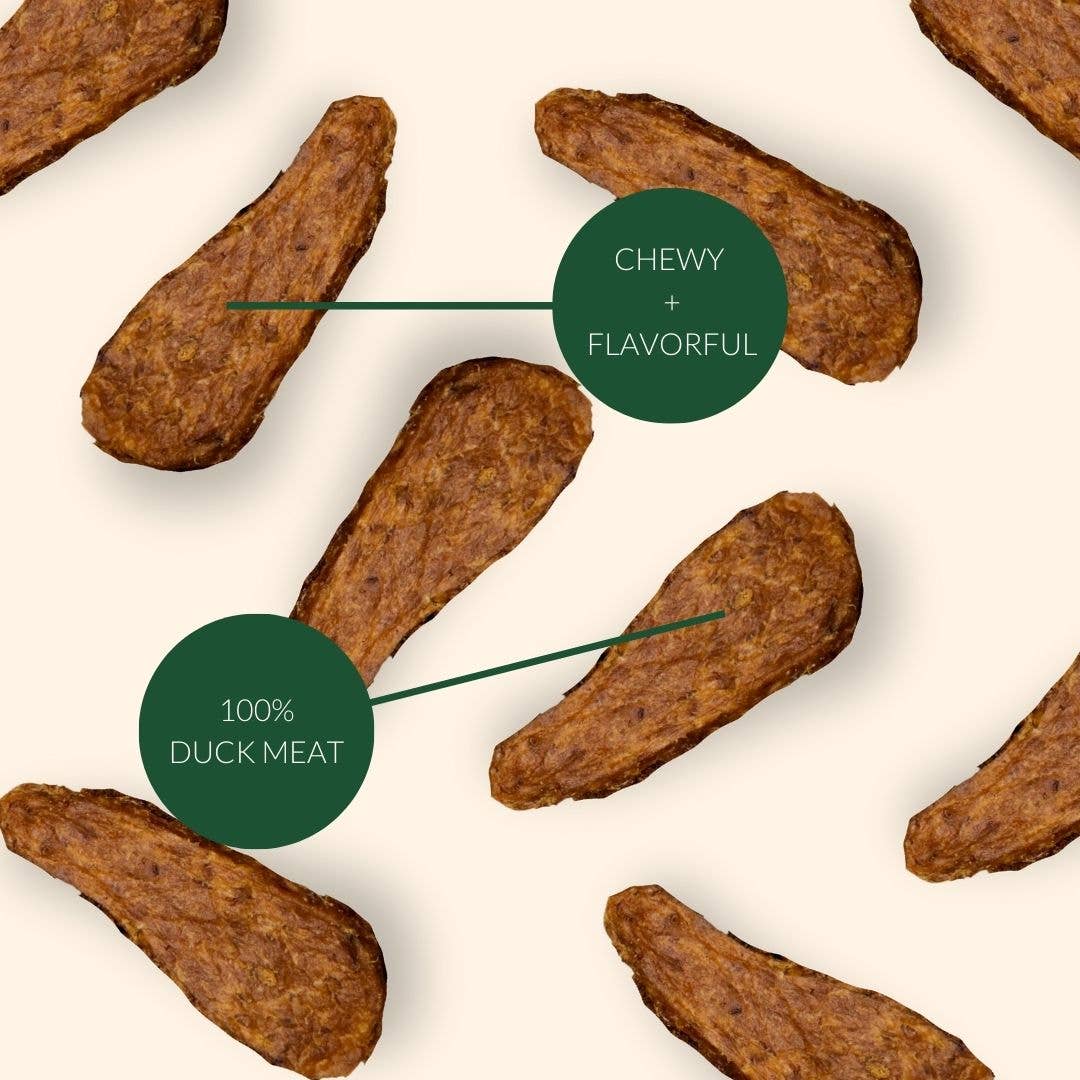 Purposeful Pup® - Duck Filet/Jerky 8oz - Doot's Pet LLC Collars For A Cause