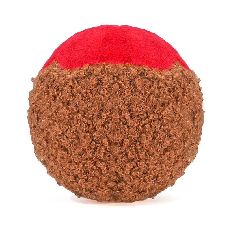 Hugsmart Products Inc - HugSmart Pet - Food Party | Spaghetti Meatball - Ball Toy