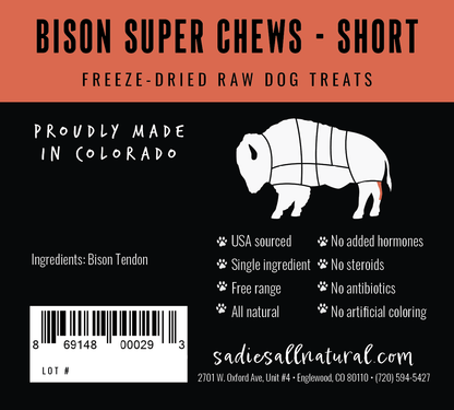 Doot's Chew Bar - BISON Super Chew Short