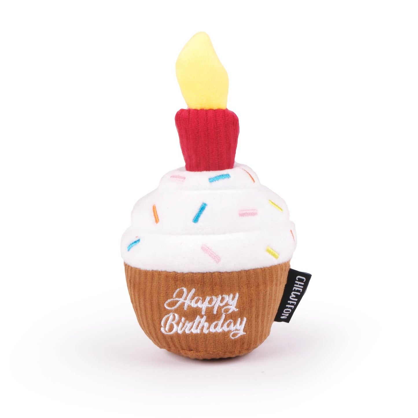 CHEWFFON - CHEWFFON Cupcake Dog Toy Interactive Squeaky Birthday Treat - Doot's Pet LLC Collars For A Cause