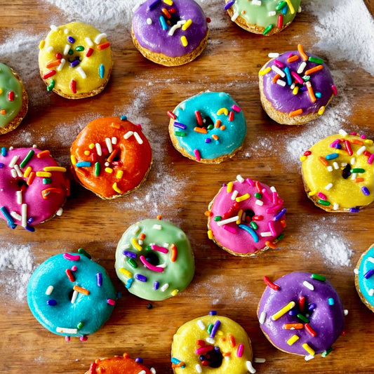 YumYum4DOGS - Mini 🍩 donut dog treat- Single - Doot's Pet LLC Collars For A Cause
