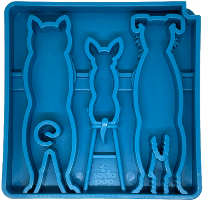 SodaPup - Waiting Dogs Design eTray Enrichment Tray for Dogs