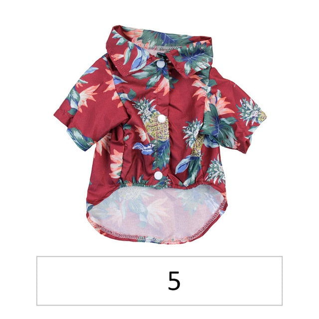 Hawaiian Pet Shirts - Doot's Pet LLC Collars For A Cause