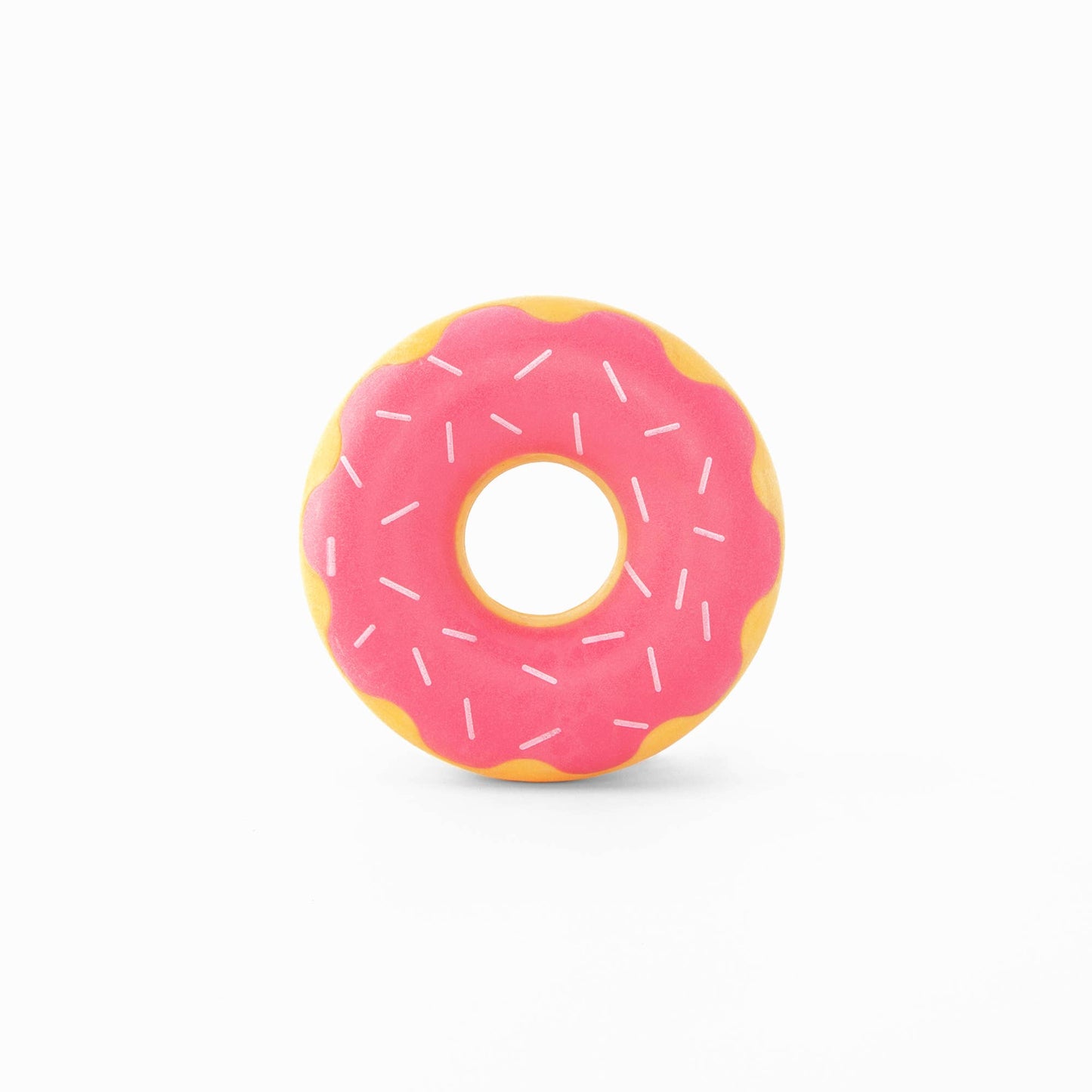 ZippyPaws - ZippyTuff Donutz - Strawberry - Dog Toy