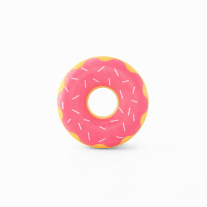 ZippyPaws - ZippyTuff Donutz - Strawberry - Dog Toy