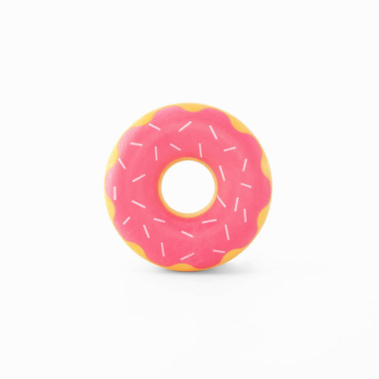 ZippyPaws - ZippyTuff Donutz - Strawberry - Dog Toy