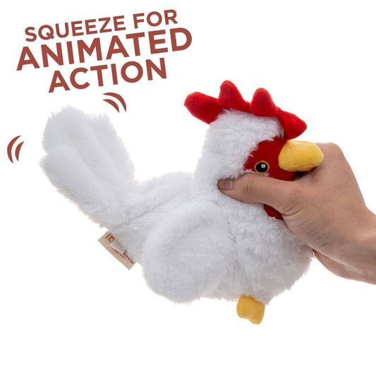 Original Territory - Chicken Moving Plush Dog Toy - Doot's Pet LLC Collars For A Cause