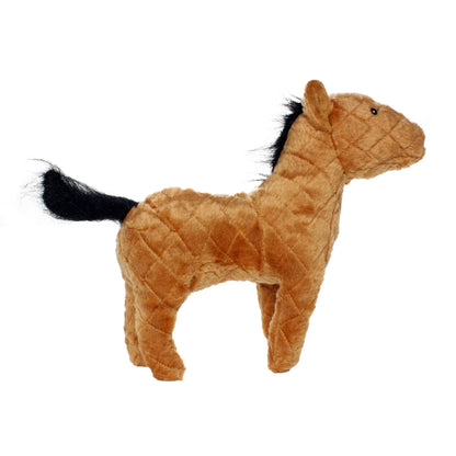 Tuffy Dog Toys - VIP Products - Mighty Farm Horse, Plush, Squeaky Dog Toy