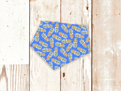 "Blue Pineapples" Dog Bandana