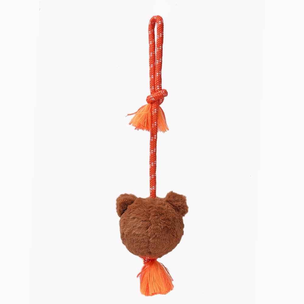 Hugsmart Products Inc - HugSmart Pet - Fluffy Tuggerz | Teddy Bear - Dog Rope Toy