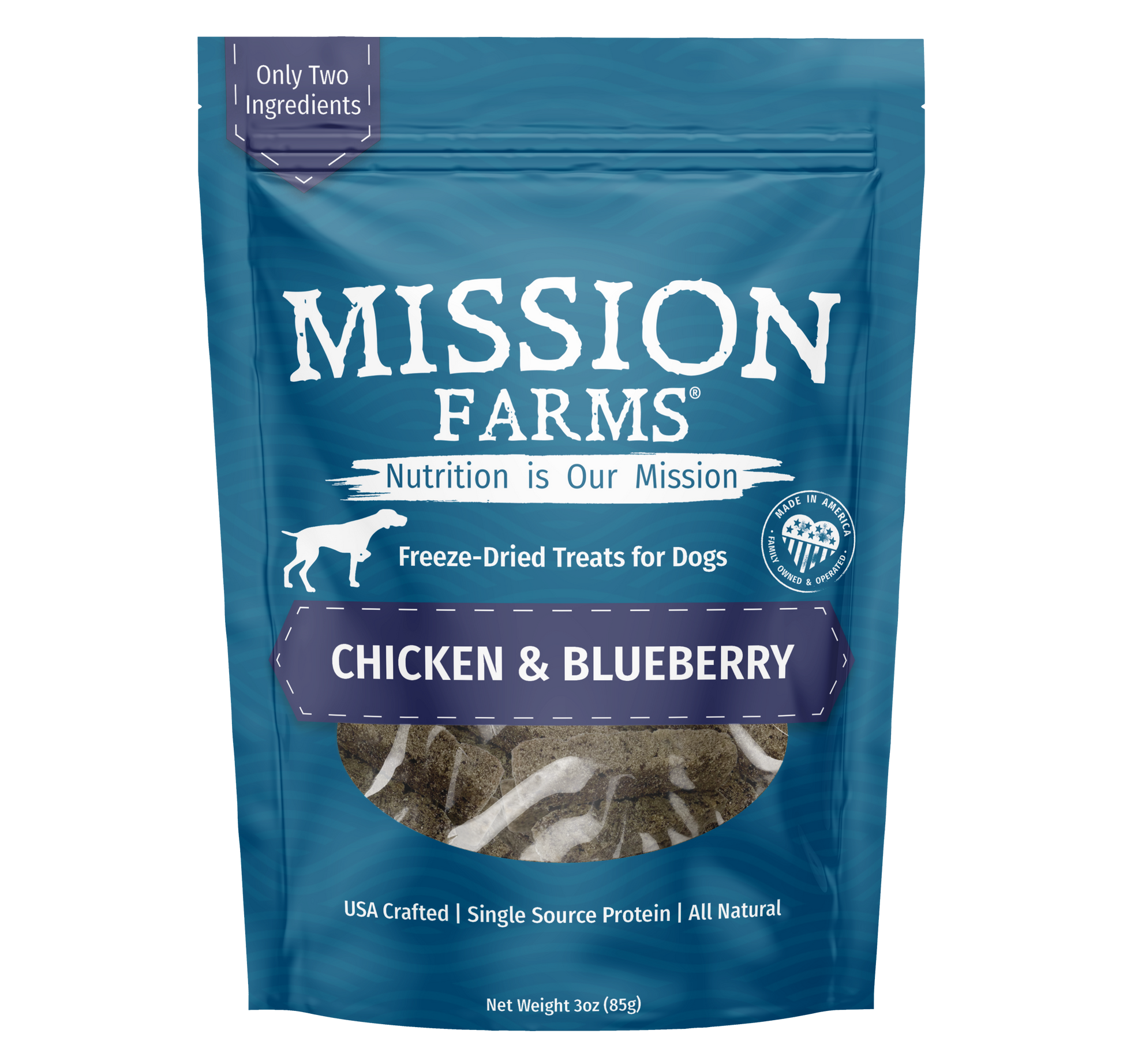 Chicken & Blueberries- 3oz - Doot's Pet LLC Collars For A Cause