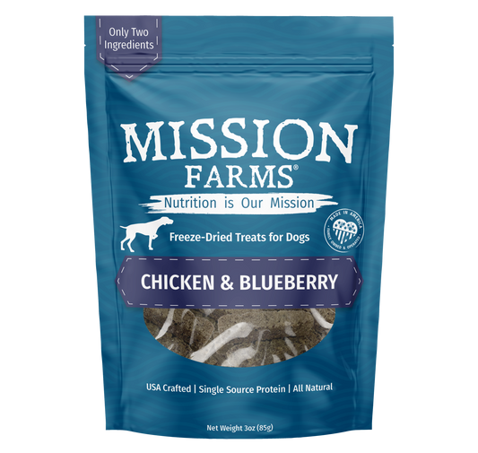 Chicken & Blueberries- 3oz - Doot's Pet LLC Collars For A Cause