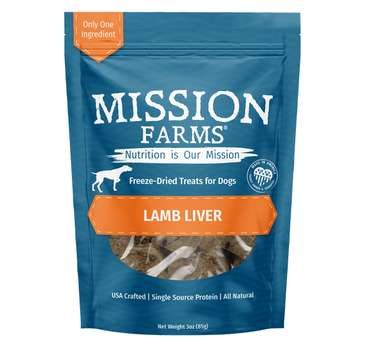 Lamb Liver- 3oz - Doot's Pet LLC Collars For A Cause