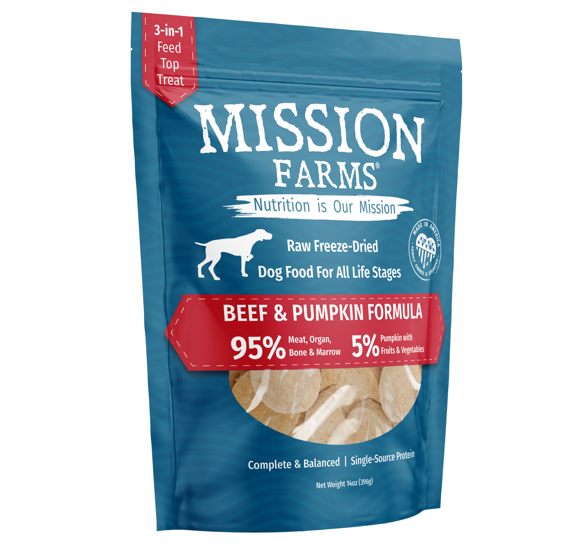 Beef & Pumpkin - 14oz Bag - Doot's Pet LLC Collars For A Cause
