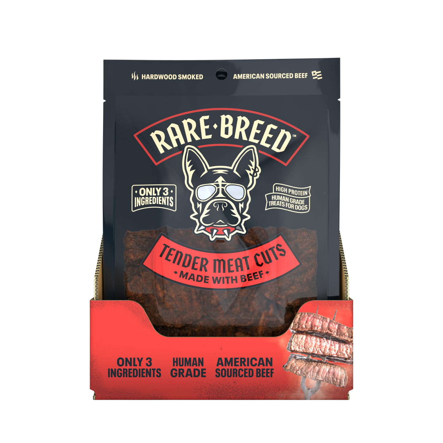 Rare Breed - 1oz Beef Tender Meat Cuts