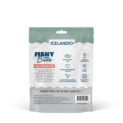 Icelandic+ - Fishy Bites Perch and Herring Treats for Dogs