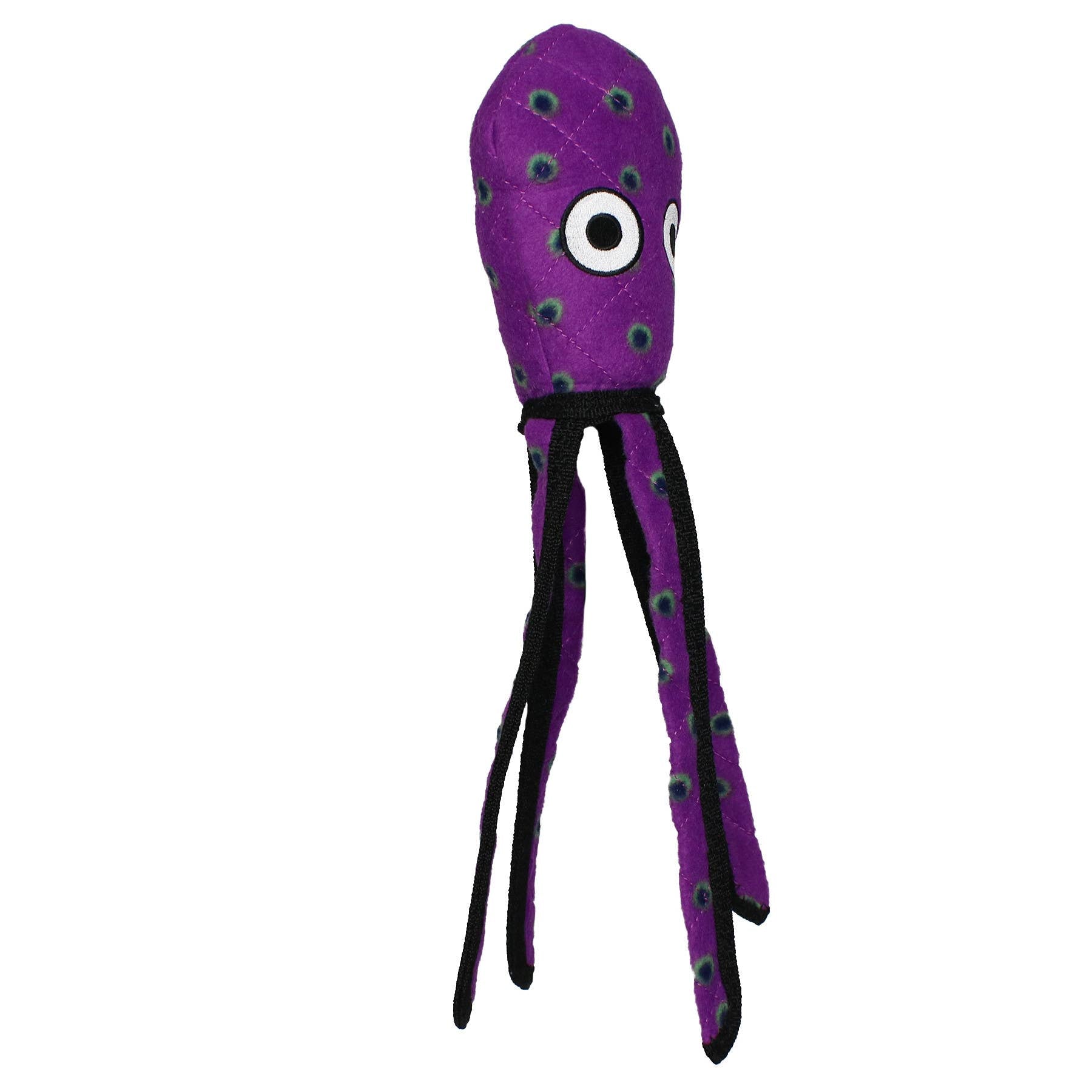 Tuffy Dog Toys - VIP Products - Tuffy Ocean Squid - Purple, Durable, Tough, Squeaky Dog Toy - Doot's Pet LLC Collars For A Cause