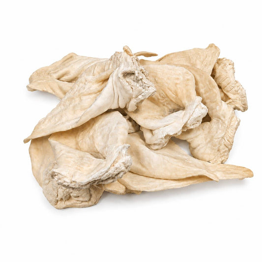 Doot's Chew Bar - White Puffed/Coned Water Buffalo Ear