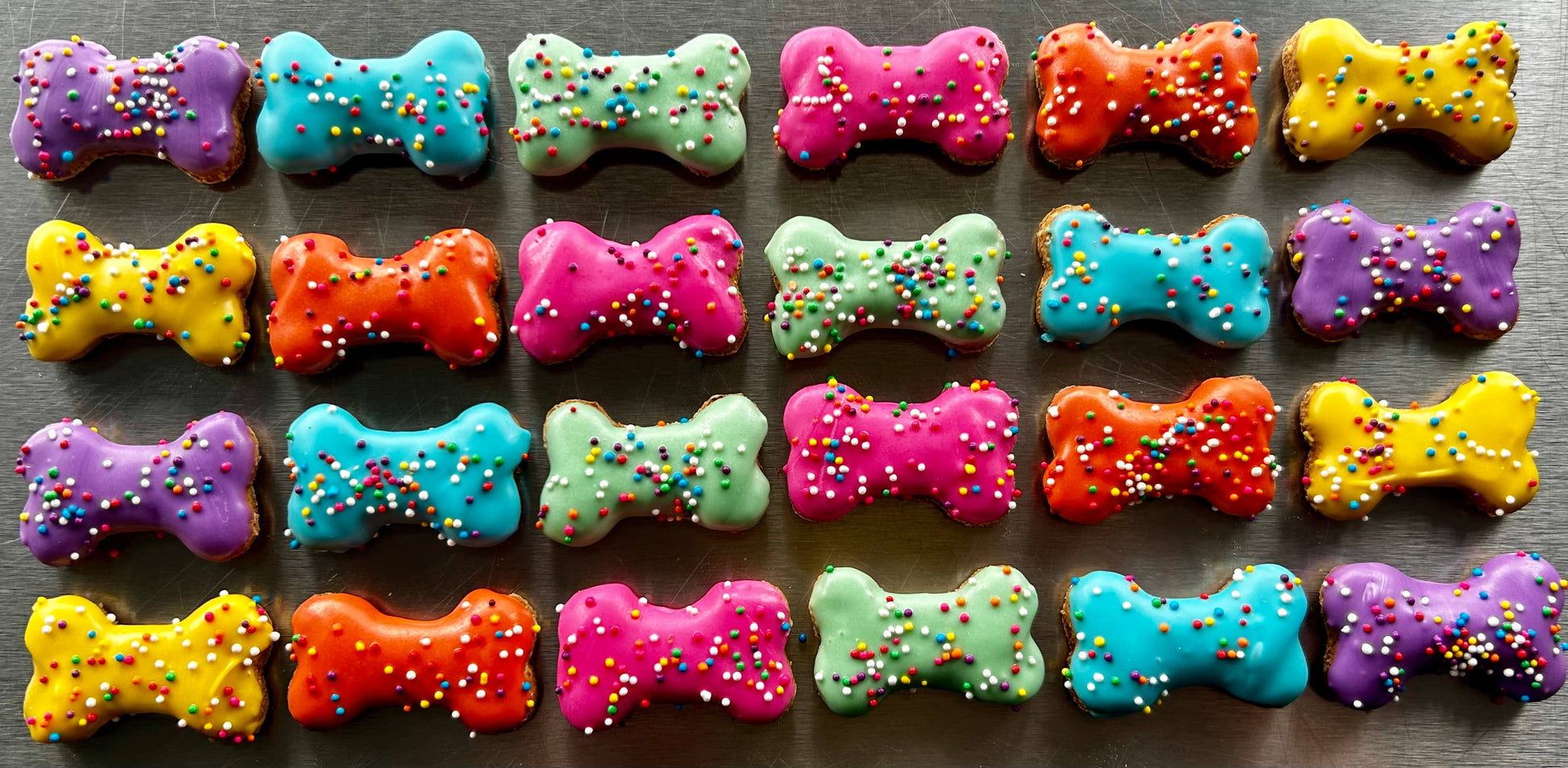 YumYum4DOGS - Mini Funsies bone dog treat- Single - Doot's Pet LLC Collars For A Cause