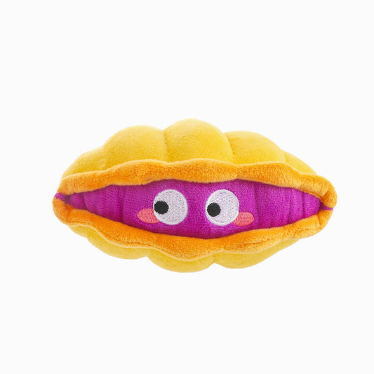 Hugsmart Products Inc - HugSmart Pet - Ocean Pals | Clam - Dog Plush Toy
