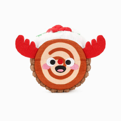 Hugsmart Products Inc - HugSmart Pet - Happy Woofmas    | Yule Log - Plush Toy