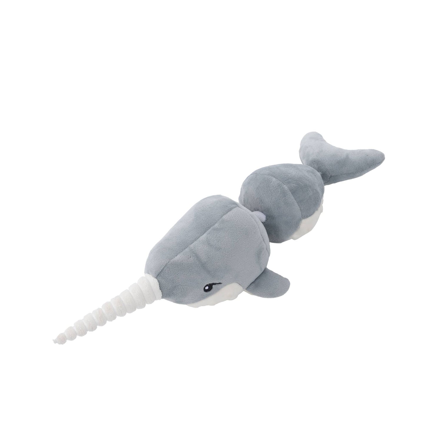 Tall Tails - Narwhal Jointed Shake Play Dog Toy