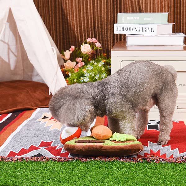 Hugsmart Products Inc - HugSmart Pet - Puppy Garden | Garden Sniffle - Dog Plush Toy
