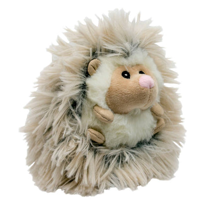 Tall Tails - Real Feel Fluffy Baby Hedgehog with Squeaker Dog Toy - 5"