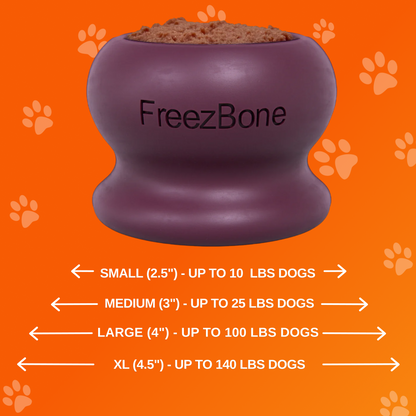Freezball - Durable Fillable Dog Chew Bone - Doot's Pet LLC Collars For A Cause