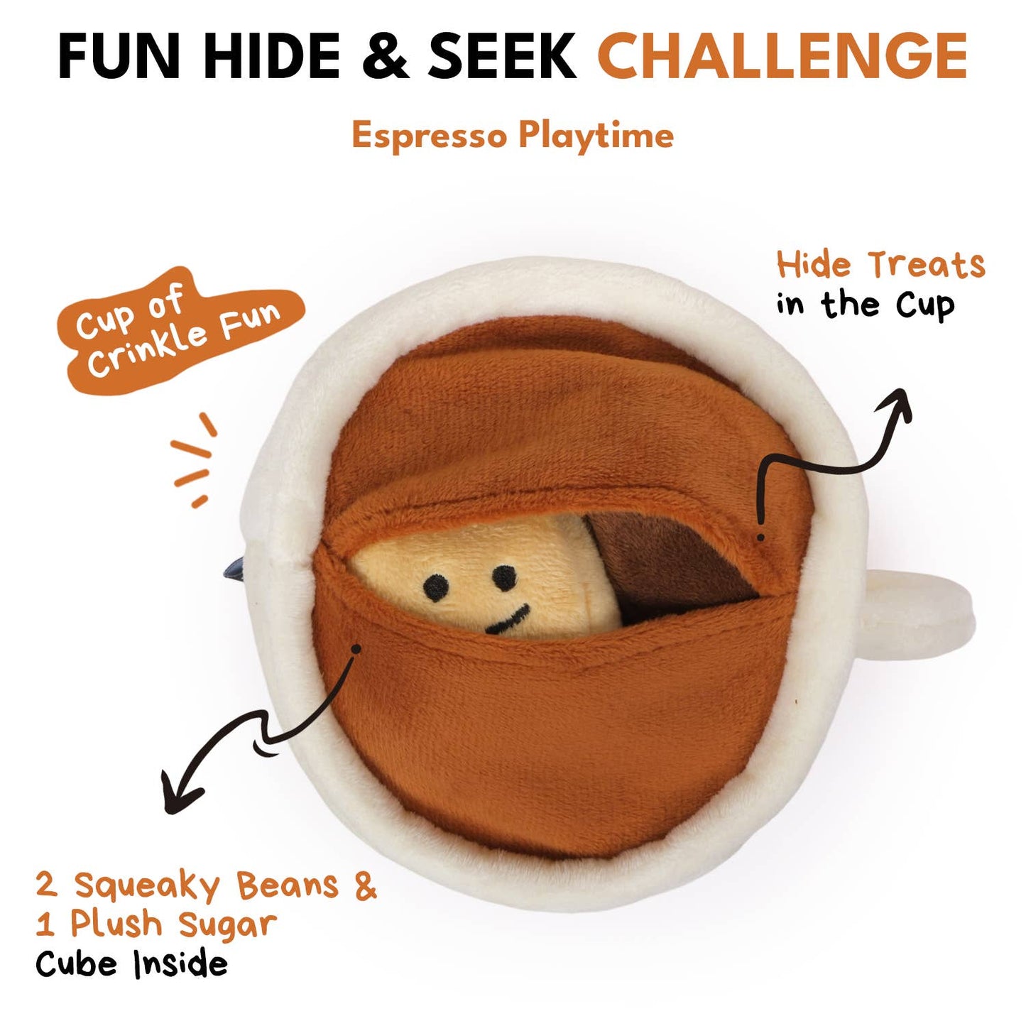 CHEWFFON - CHEWFFON Expresso Squeaky Toys