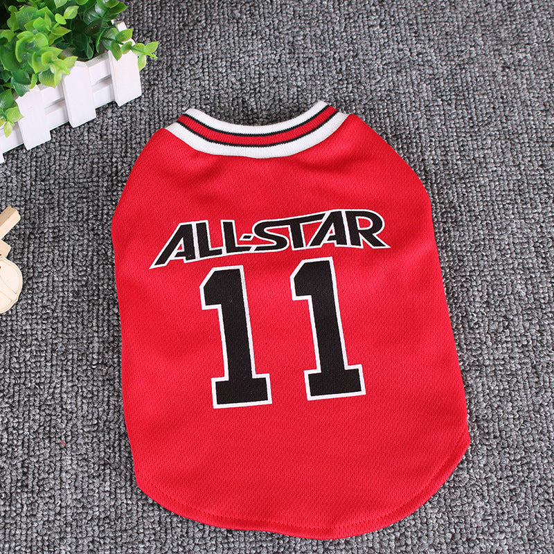 All-Star Number 11 Pet Jersey