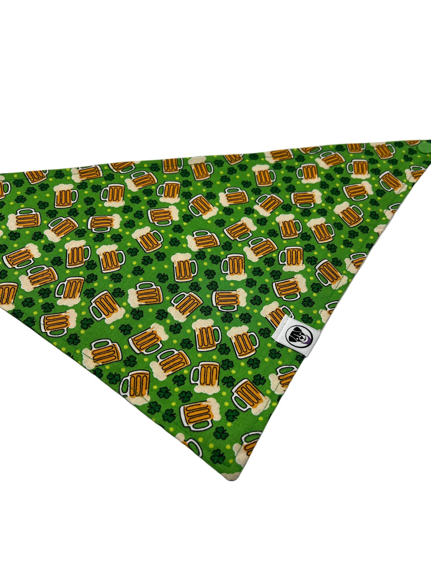 Saint Patrick's Day Pet Bandana Irish Beer